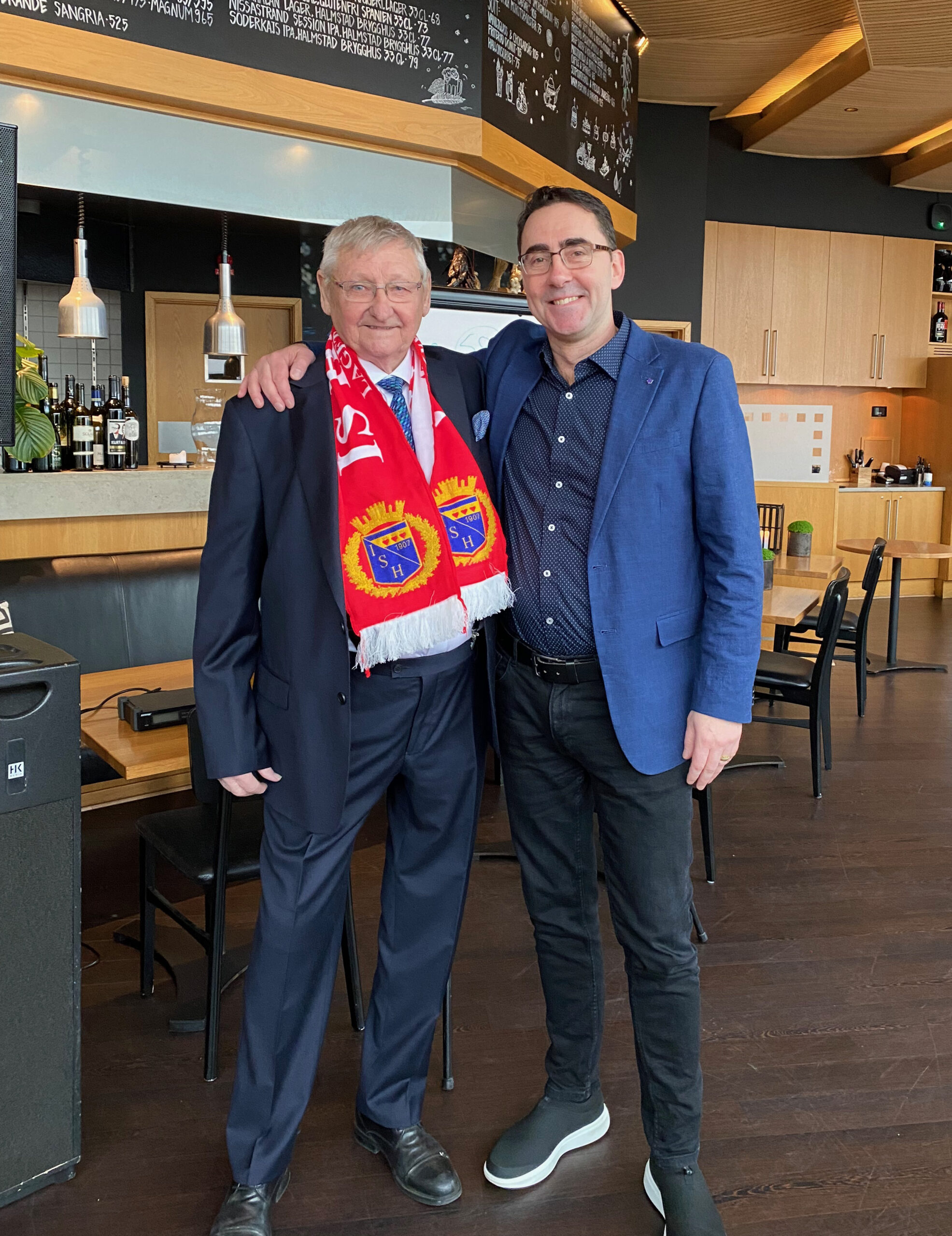 Ragnar Skanåker och Magnus Backe.